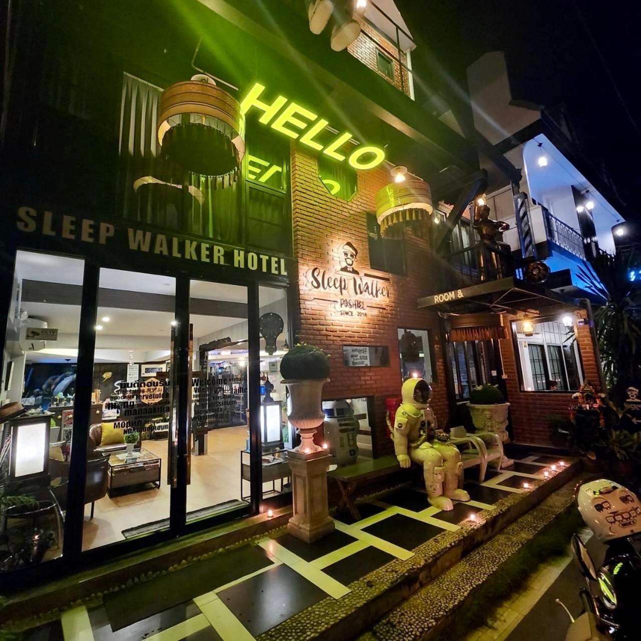 Hostel Sleep Walker Poshtel Chiang Mai Exterior foto